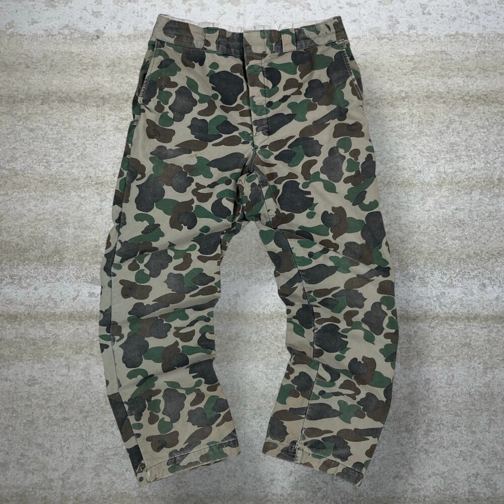 Vintage 90s Duck Tactical Pants 32x30 Baggy Wide Leg Hunting Camo Insulate - Picture 2 of 8